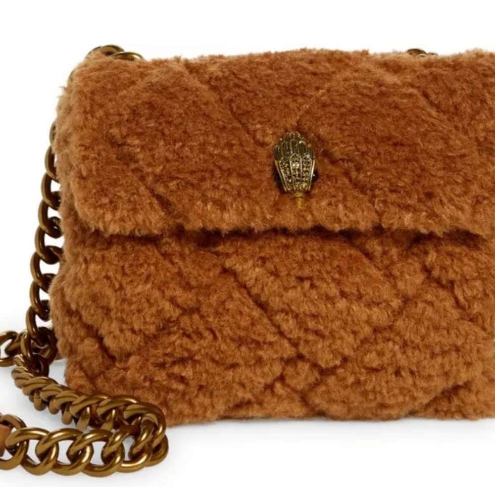 - - Kensington Faux Fur Crossbody Bag KURT GEIGER LONDON
